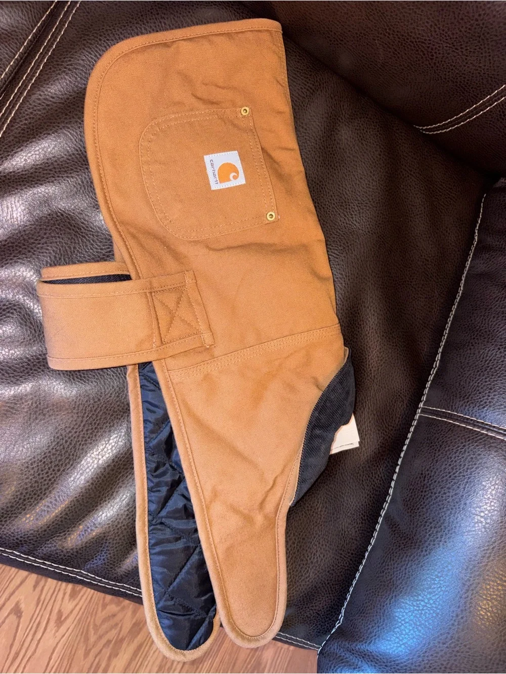 Brown Carhartt Dog Coat Jacket